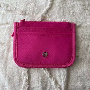 LULULEMON Sonic Pink Cardholder